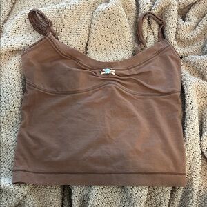Free People Chocolate Brown Camisole